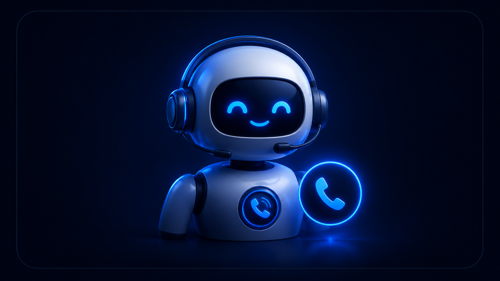 AI Reception Worker interface example