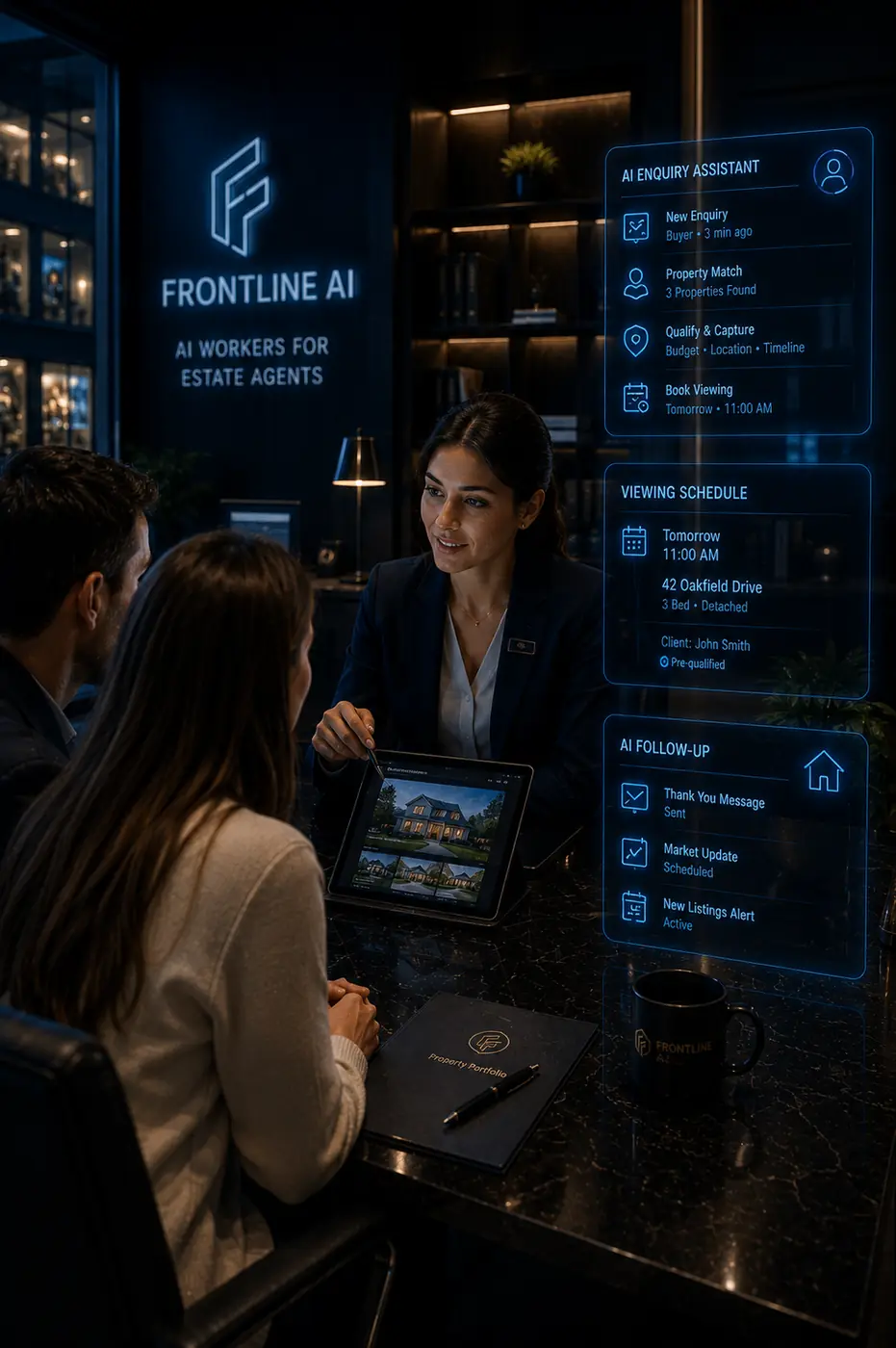 Estate agent AI enquiry handler